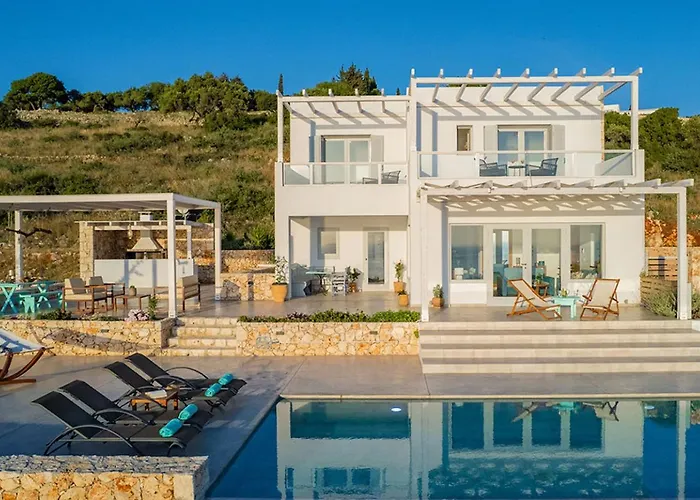 Avgi 别墅 Psarou (Zakynthos)